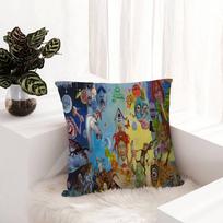 Rapper T-Trippie Funny R-Redd Pillow Cover Sofa Cushion Cover Home Room Decoration Children Gift 30x30cm