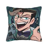 R-Radiostatic Vox Alastor  Pillow Cover Accessories Printed Cushion Cover Decor  Pillow Case Cover Home Multiple Sizes 30×30cm