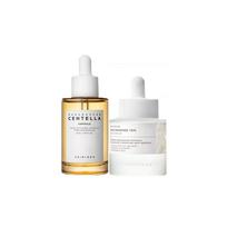 SKIN1004 2Pcs Serum Set,55ml Centella Ampoule+30ml Niacinamide Microneedle Serum,Soothing Brightening Facial Kit