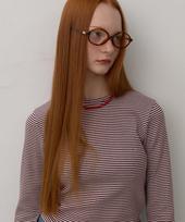 320 Showroom Noah Stitch Stripe Tee Red Red/Free