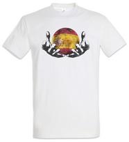 Spain Football Magic Ball T-Shirt spanish Soccer Flag Banner World Championship XL
