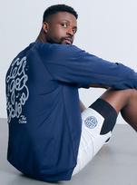 Aerit Ocean Relax Fit Rash Guard Am1184 Nv Navy/0 Size (95-100)