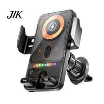 Car Phone Holder Wireless Charger Smart Mount 15W Hands Free with Rotation Easy Air Vent Installation Smartphone Auto Clamp juoda