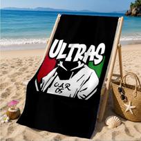 Ultras: Passionate Supporters United Beach Towel, Quick-drying, Easy to Care for, Suitable for Both Fitness and Beach Vacations,Sports Essential 70cmx140cm(27x55inch)
