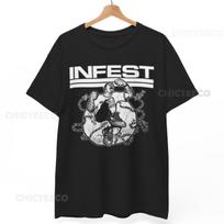 Infest Break The Chain TShirt Hardcore Punk Band Tour Rare Unisex Tee S