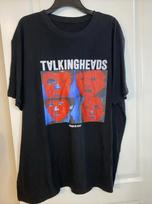 Vintage Talking Heads TShirt Summer Unisexs And Unisexs Loose And Breathable TShirt Top S