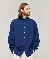 Cargo Bros Cb Pastel Poplin Overshirt (Navy) Free