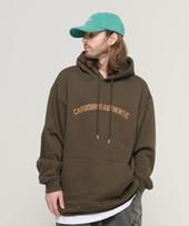 Cargo Bros Arch Logo Oversized Hoodie (Khaki) M (Brushed)