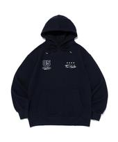 Cargo Bros Star Circle Logo Oversized Hoodie (Navy) Xl