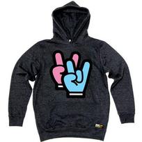 Doldol Shake-Pap_Hoody_03 Paprika B-Boy Shake Pop Character Graffiti Graphic Design Hoodie Black/S