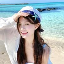 Korean Style JK Beret Cap Sweet Painter Hat Fashion White Sailor Hat  Female balta