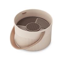 Makiažo šepetėlių valiklis Beauty Blender Sponge Cleaning Bowl CleaningDryingStorage 3-in-1 įrankis su kava