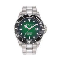 Mathey-Tissot Mathy Vintage Jumbo riboto leidimo nerūdijančio plieno žalias ciferblatas automatinis H907ATNV vyriškas laikrodis žalia