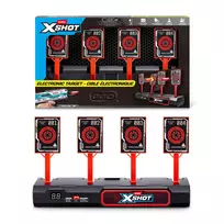 ZURU XSHOT Electronic Target elektrinis taikinys, 8 m., AA, juodas