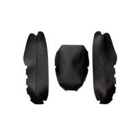 For Honda Civic 10th Gen 2016 2017 2018  Microfiber Leather Center / Door Handle Panel Armrest Covers Protective Trim Center Armrest B-r