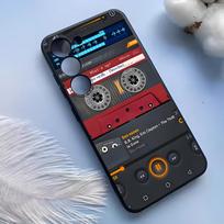 Retro Music Tapes Camera Phone Case For Samsung S25 Ultra S24 S23 S22 S21 S20 Plus Fe Galaxy A54 A53 A34 A25 A16 Silicone Cover Samsung S22