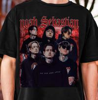 Noah Sebastian Album Graphic Tee – Concert Fan 100% Cotton T-shirt Mens Tees Top 3XL