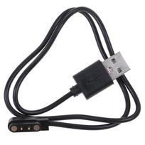 Universalus magnetinis 2 kontaktų 4 mm tarpu apyrankės išmaniojo laikrodžio įkrovimo kabelis