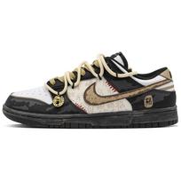 Nike Dunk Crayon Puppy, Hundred Blessings Pattern Coverage Thermal Cushioning Abrasion Resistant Low top DD1503-101(Team1763) 43