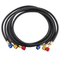 1/4 Inch SAE AC Refrigerant Charging Hoses Freon Charging Hose Set  Commercial Refrigeration