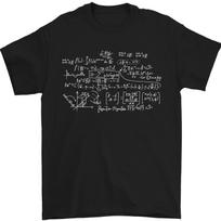 Mathematical Formula Funny Maths Mens T-Shirt Cotton Unisex T-Shirt S