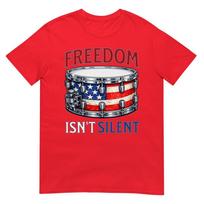 Patriotic Drummer Snare Drum Retro Vintage American Design Tshirt S