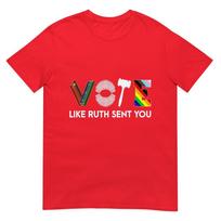 Funny Vote Like Ruth Sent You Gavel Feminists Lgbt Pride Tshirt S