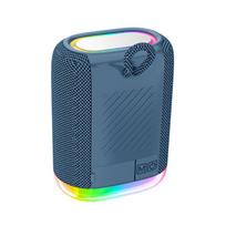 Compact, High-Quality, High-Power Bluetooth Speaker with Subwoofer – Portable Outdoor Camping Speaker mėlyna