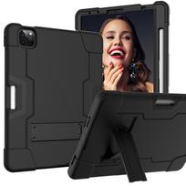 Defender Case for iPad Pro 11 Inch  2018 /2020 /2021 Heavy Duty Shockproof  Rugged Armor Tablet Cover + Pencil Holder Kickstand juoda
