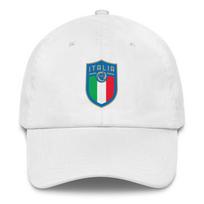 Italy Soccer Hat  Adjustable Football Cap  Italy Gift  Soccer Fan Hat