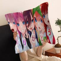 Anime The Quintessential Quintuplets Pillow Gift Home Office Decoration Bedroom Sofa Car Cushion Cover case 45x45 30x30cm