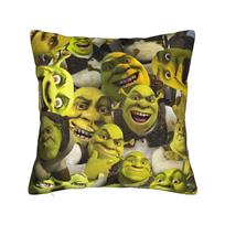 Can't Today I'm Swamped Shreks Square Pillow Covers Polyester Bed Car  Cushion Case Cool Home Decoration Pillowcase 45*45 40x40cm
