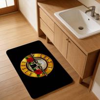 Rock G-Guns N-N R-Rose Band Room Mats Anti-slip Absorb Water Long Strip Cushion Bedroon Mat Household Carpets 40cm x 60cm