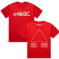 The Mountain Tour 2026 Summer 2026 Tshirt Gorillazs Metal Rock Band Streetwear Fshion Unisex Pure Cotton Short Sleeve Oneck Tee S
