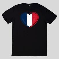 T-Shirt FRANKREICH Fan Shirt 2024 Baumwolle S