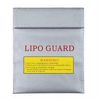 Lipo Battery Guard RC Lipo Battery Storage Bag Charging Sack Battery Safety Bag Fireproof Guard Bag Silver-23x30cm