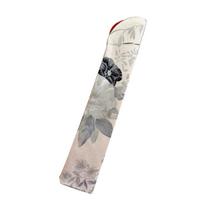 2pcs Chinese Style Folding Hand Fan Bag Retro Brocade Fan Bag Folding Fan Pouch  Festival Gifts A