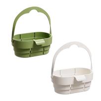 Expandable Hanging Colander for Kitchen - Over the Sink Strainer Basket for Washing, Vegetables and Rice One Size