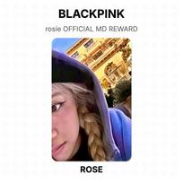 BLACKPINK rosie OFFICIAL MD REWARD Official Photocard ROSE 03