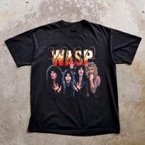 Rare Wasp Band Member Vtg Short Sleeve Size All Size Black Shirt S