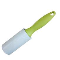 Plastic Lint Roller for Pet Hair and Dust Ideal for Clothes and Carpets žalia