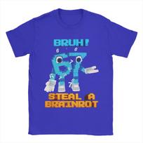 Bruh Los 67 Six Seven 67 Funny Brainrot T Shirts For Unisex Unisex Pure Cotton Casual TShirts Tees Short Sleeve Tops Plus Size S