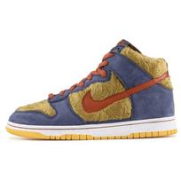 Nike Sb Dunk High Premium Three Bears 313171-781 43 geltona/mėlyna