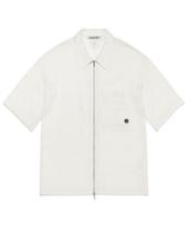 Viva Studio Gardeners Knitted Half Shirt Jacket [Ivory] M