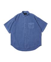 Cargo Bros Cb Pigment Short Sleeve Shirt (Navy) Free