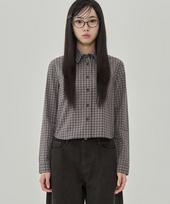 Tofi Woman W Regular Fit Check Shirt (Brown) Brown/S