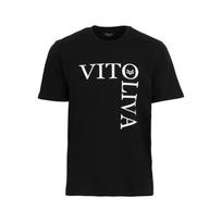 Vito Oliva Vertical Logo Extra Slim T-Shirt M