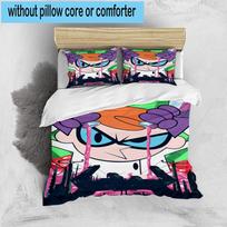 1PC Fairly Parents 3pcs Bedding,Including 1pc Duvet Cover And 2pcs Pillowcases Perfect for Christmas,Ideal for Bedroom, Dormitory 135cm*200cm
