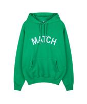 United Garments Match Regular Hoodie (Green) Green/38