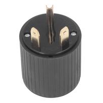 Užrakinamas kištukas JAV standartas TT?30P į L5?30P žalvarinis kontaktinis adapteris 30A 125V buitinei technikai